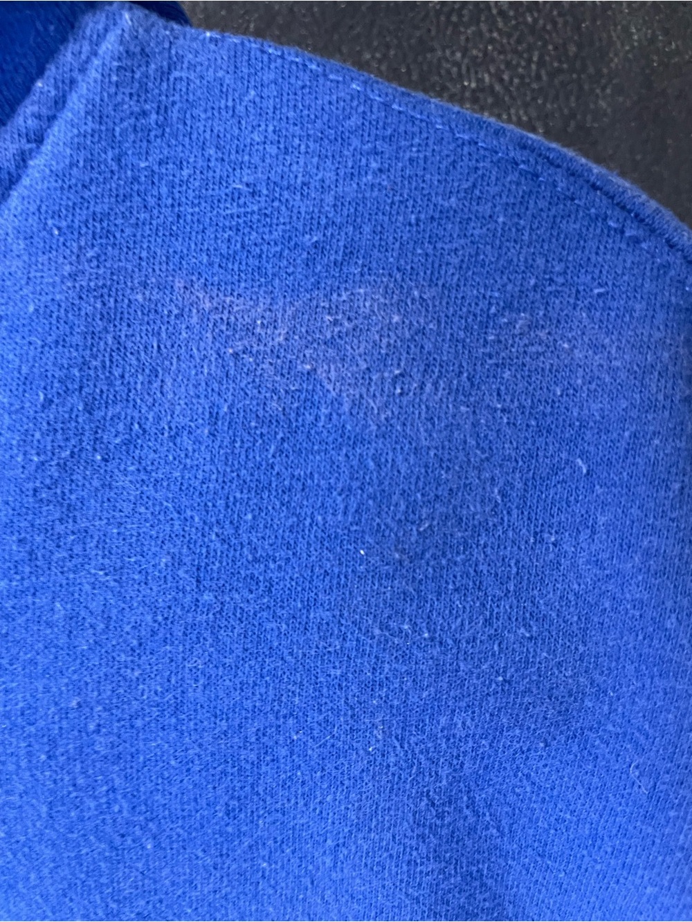 The North Face Blue Logo Pullover Hoodie Men’s Large Fleece Sweatshirt - Picture 8 of 9